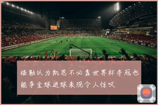 福勒认为凯恩不必靠世界杯夺冠也能争金球进球表现令人惊叹